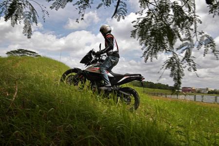 Head off the straight and narrow with the KTM 390 Adventure