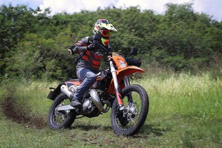 For an explosive ride, KTM 150EXC TPI shows that size doesn&#039;t matter