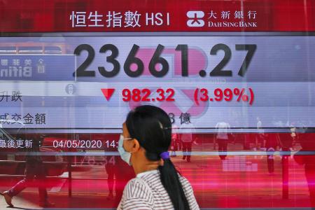 HK economy suffers worst quarterly contraction since records began
