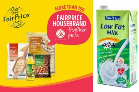 Look to FairPrice's Housebrand Healthier Picks for a better breakfast