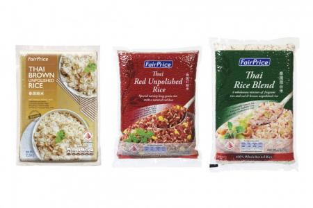 Switch to healthier rice, oil from FairPrice&#039;s Healthier Choice range