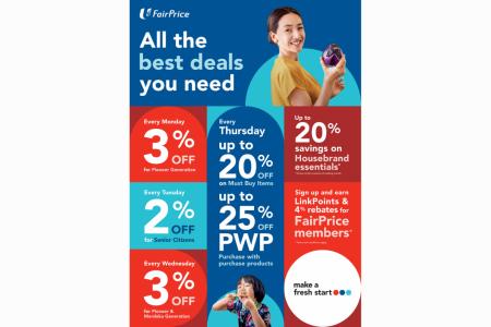 Enjoy phase two with FairPrice products