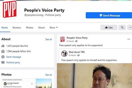 Parties hit by fake pages, messages