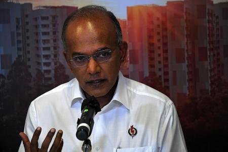 PSP&#039;s bid to contest Nee Soon GRC seems &#039;half-hearted&#039;: Shanmugam