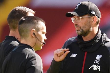 Liverpool’s profligacy annoys Klopp as home winning streak comes to an end