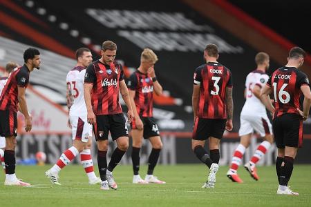Bournemouth on the verge of relegation after Southampton loss