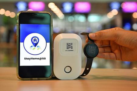 Travellers to Singapore must wear tracking device while on SHN