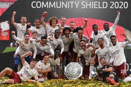 Arsenal pip Liverpool on penalties to claim second trophy in a month