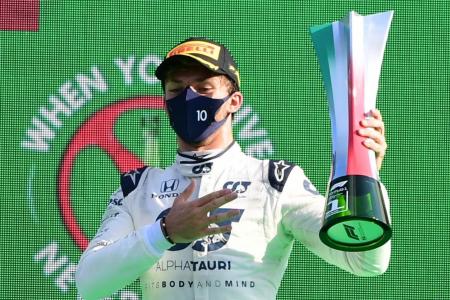 Pierre Gasly wins Italian GP as Lewis Hamilton gets hit by penalty