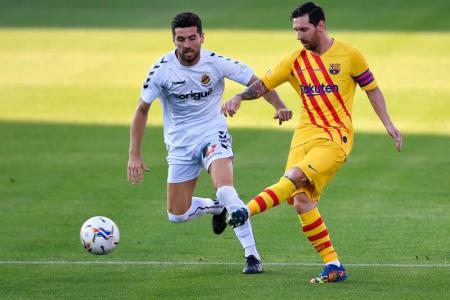 Messi plays 45 minutes of Barcelona's friendly win