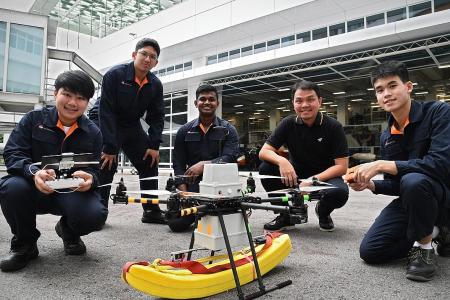 ITE students developing life-saving drones 