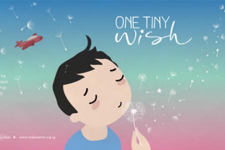 His one tiny wish became a reality