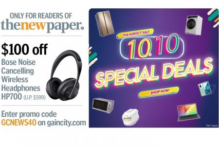 Special deals for TNP readers at Gain City's 10.10 Perfect Sale