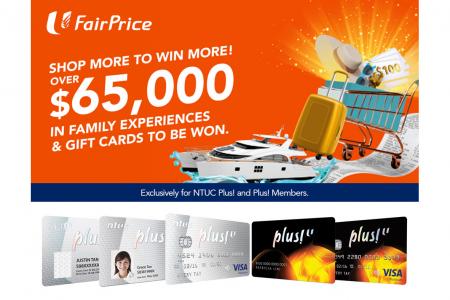 Get lucky at FairPrice with its Shop More To Win More draw