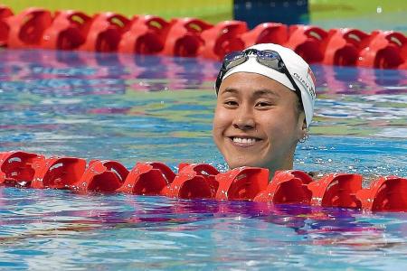 Quah Ting Wen lowers 50m freestyle national short-course record again