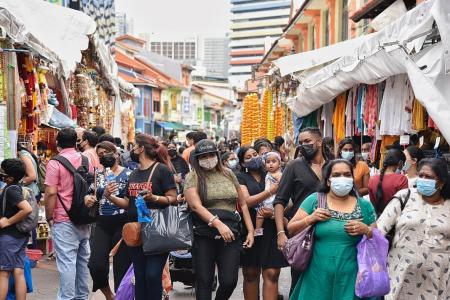 Eight people fined for flouting safety measures in Little India