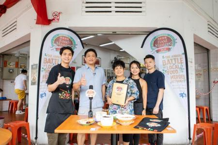 Tan Ser Seng restaurant scores hattrick at SG Food Masters