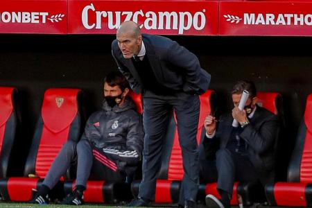 Real Madrid and Zinedine Zidane on the brink