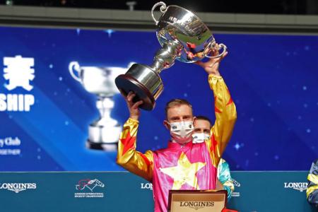 Top HK rider Purton wins second  International Jockeys’ Championship