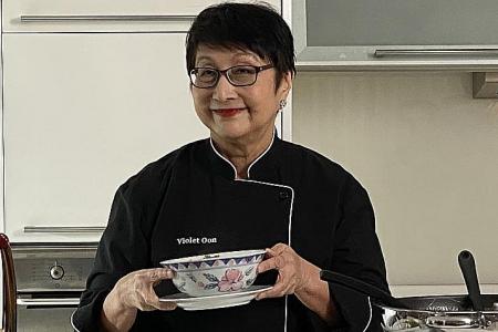 Violet Oon completes bucket list with recipes for stroke survivors