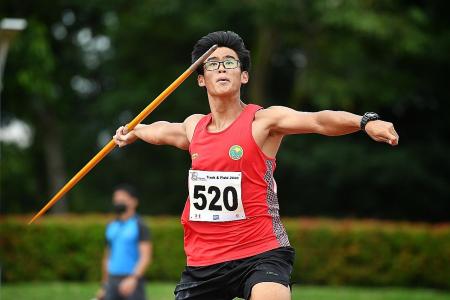 Javelin thrower Roy Ng, 17, sets second record in two weeks