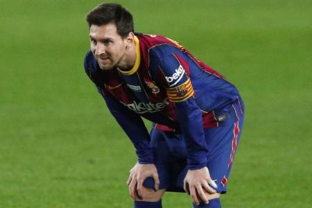 Messi admits failed Barca exit  caused dip in form this season