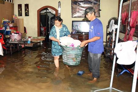 Over 5,000 displaced by Johor floods