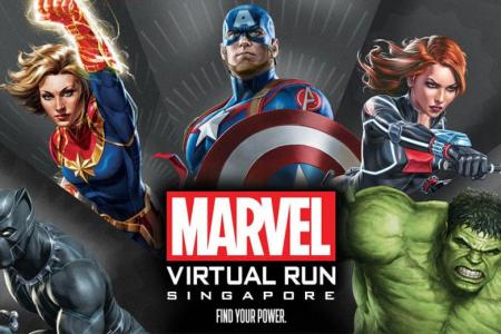 Channel your inner superhero at Marvel Virtual Run