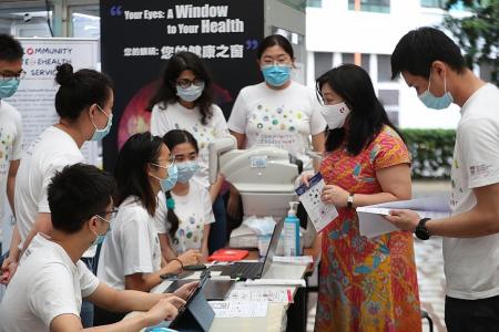Pilot scheme offers free health tests for those above 50 at Punggol CC
