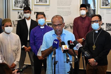 Places of worship should remain welcoming and open: Shanmugam