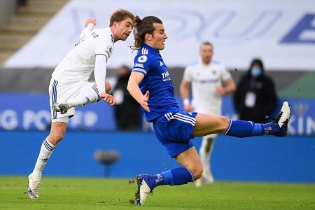 Leeds United’s Patrick Bamford outfoxes Leicester City