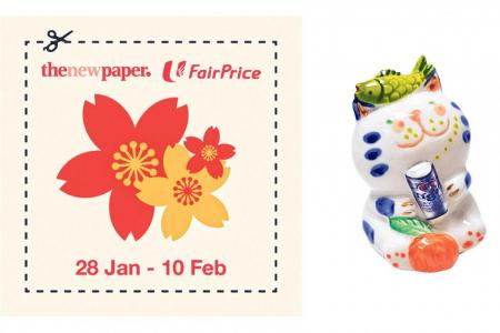 Redeem FairPrice CNY figurine and stand to win $1,088