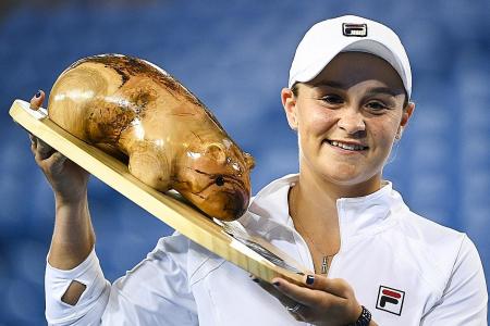 Ashleigh Barty unfazed by home pressure at Australian Open