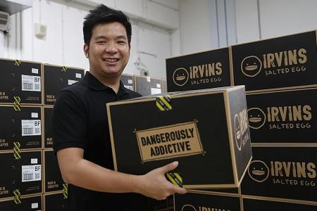 Irvins techs salted egg goodies to the US after growing Web presence