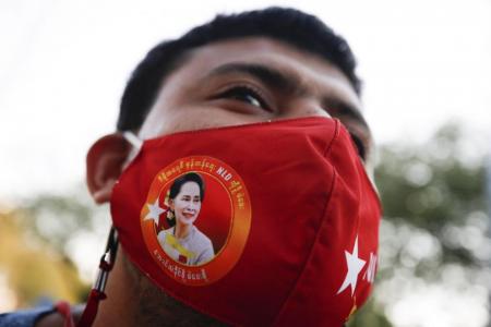 Aung San Suu Kyi not detained and is at home, says Myanmar military