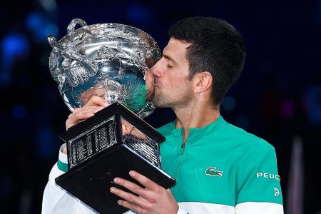 Novak Djokovic on cloud 9 with ninth Australian Open title