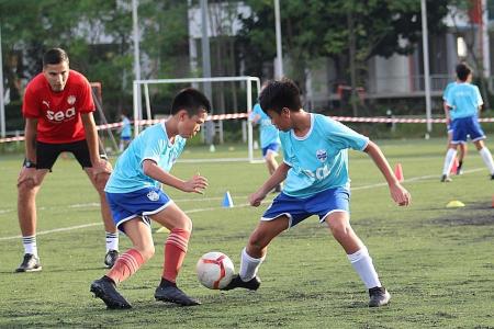 Youth development vital for Singapore football: Edwin Tong