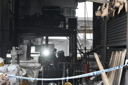 Three dead after Tuas explosion, five in critical condition
