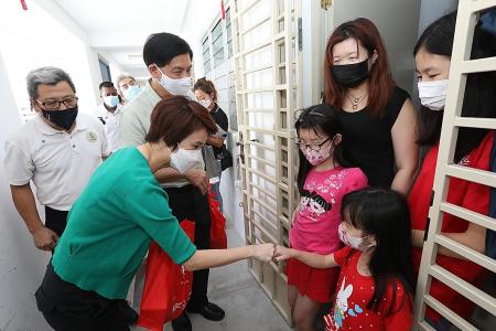 500 rental flat households receive donated face masks, rice and more