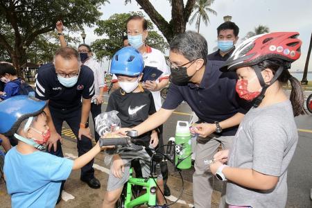 Ground-up road safety efforts vital as more take up cycling: Minister