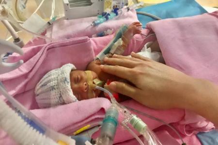 Couple’s double joy on hold after twins’ premature arrival 