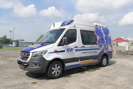 SCDF to start operating new ambulances, command vehicles from July