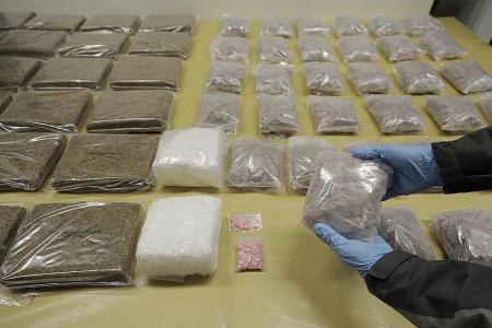 Record haul of cannabis and heroin seized in CNB raid 