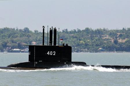 Indonesian navy submarine with 53 people on board missing