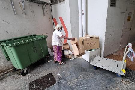 Minister urges tolerance for woman hoarding cardboard 