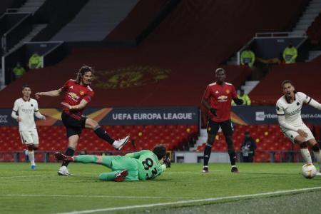 Manchester United hit Roma for six to put one foot in Europa League final