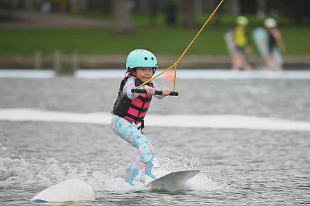 Little Maisie Ong, 7, making big waves