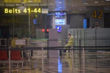 Terminal 3 cluster began at arrival gates, baggage claim hall: CAG