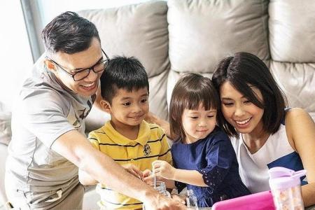 Parents using PA School Holiday Series to engage children 