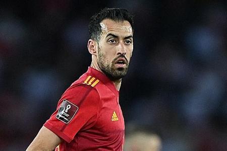 Spain hit by captain Sergio Busquets’ Covid-19 diagnosis
